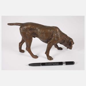 Ernst Fassbender, Jagdhund auf der Fährte