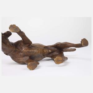 Ernst Fassbender, Jagdhund auf der Fährte