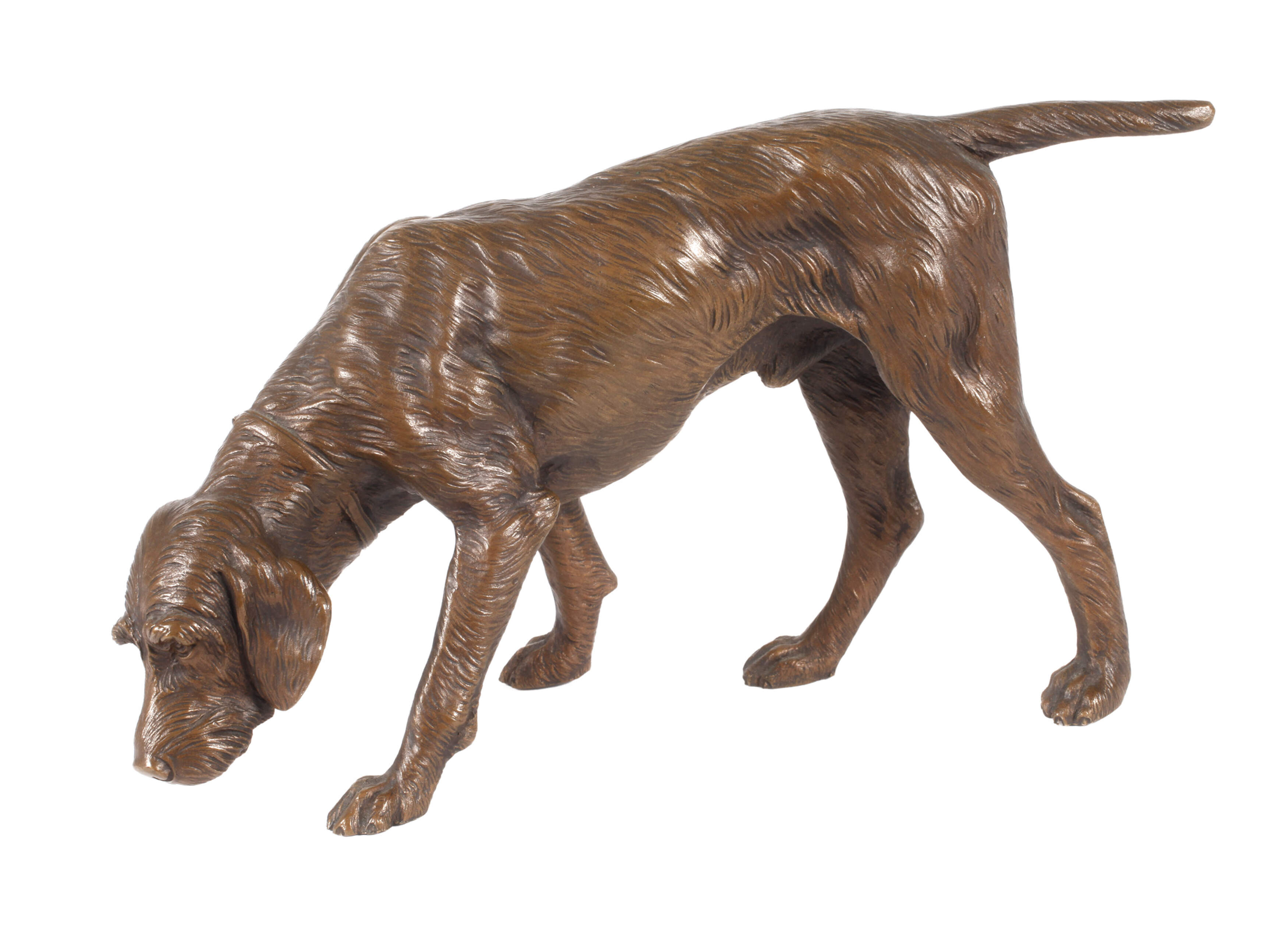Ernst Fassbender, Jagdhund auf der Fährte
