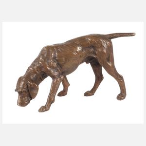 Ernst Fassbender, Jagdhund auf der Fährte