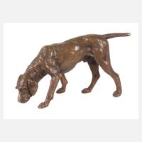 Ernst Fassbender, Jagdhund auf der Fährte111