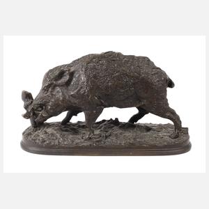 nach Pierre-Jules Mêne, Wildschwein