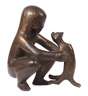 Gerhard Rommel, Mädchen mit Katze