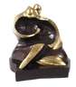Moderne Bronzeskulptur