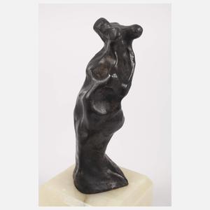 Drei moderne Bronzeskulpturen