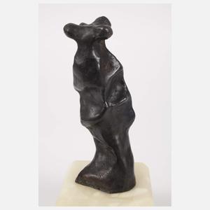 Drei moderne Bronzeskulpturen