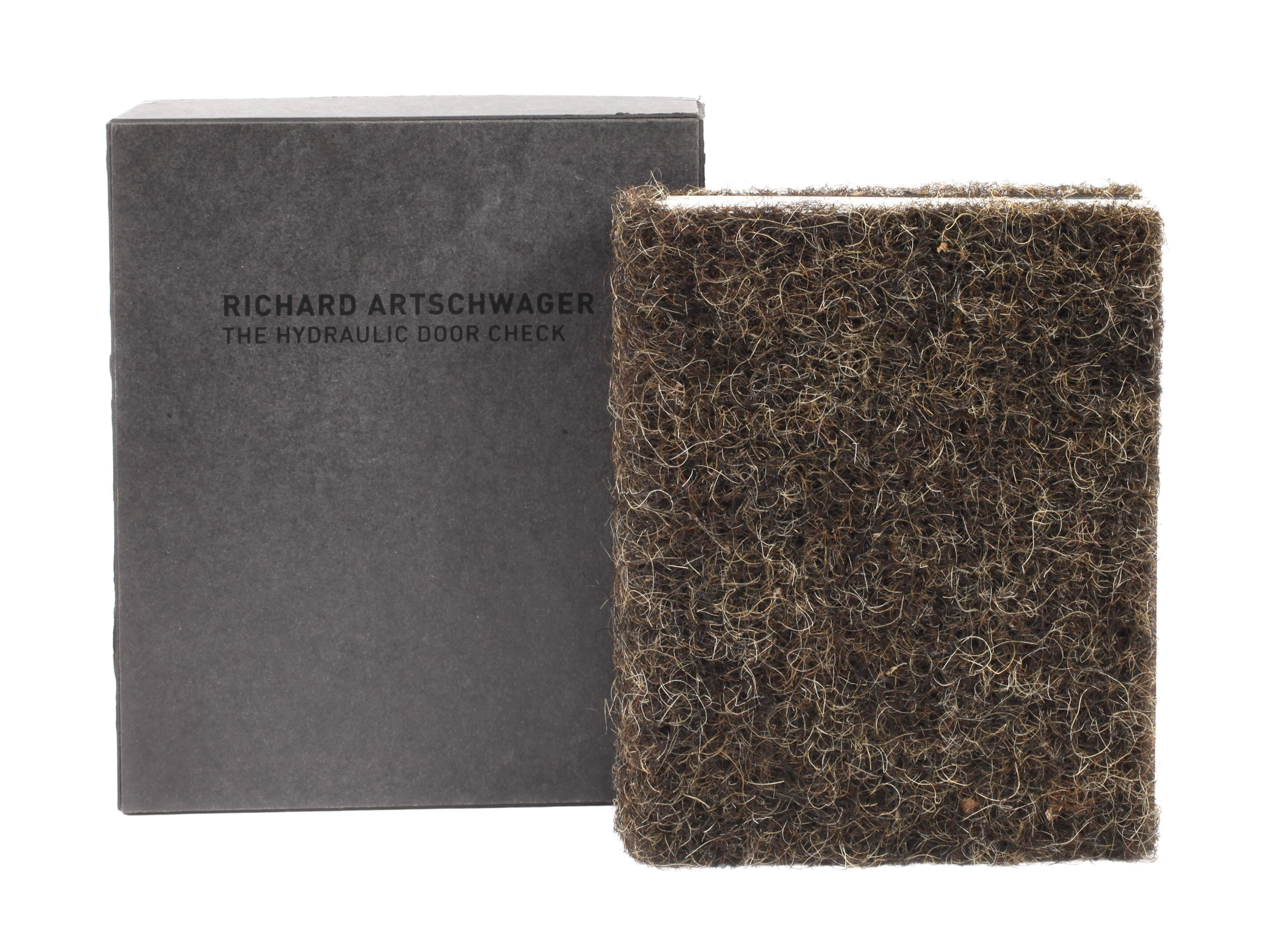 Richard Artschwager, Buchobjekt "the hydraulic doorcheck"