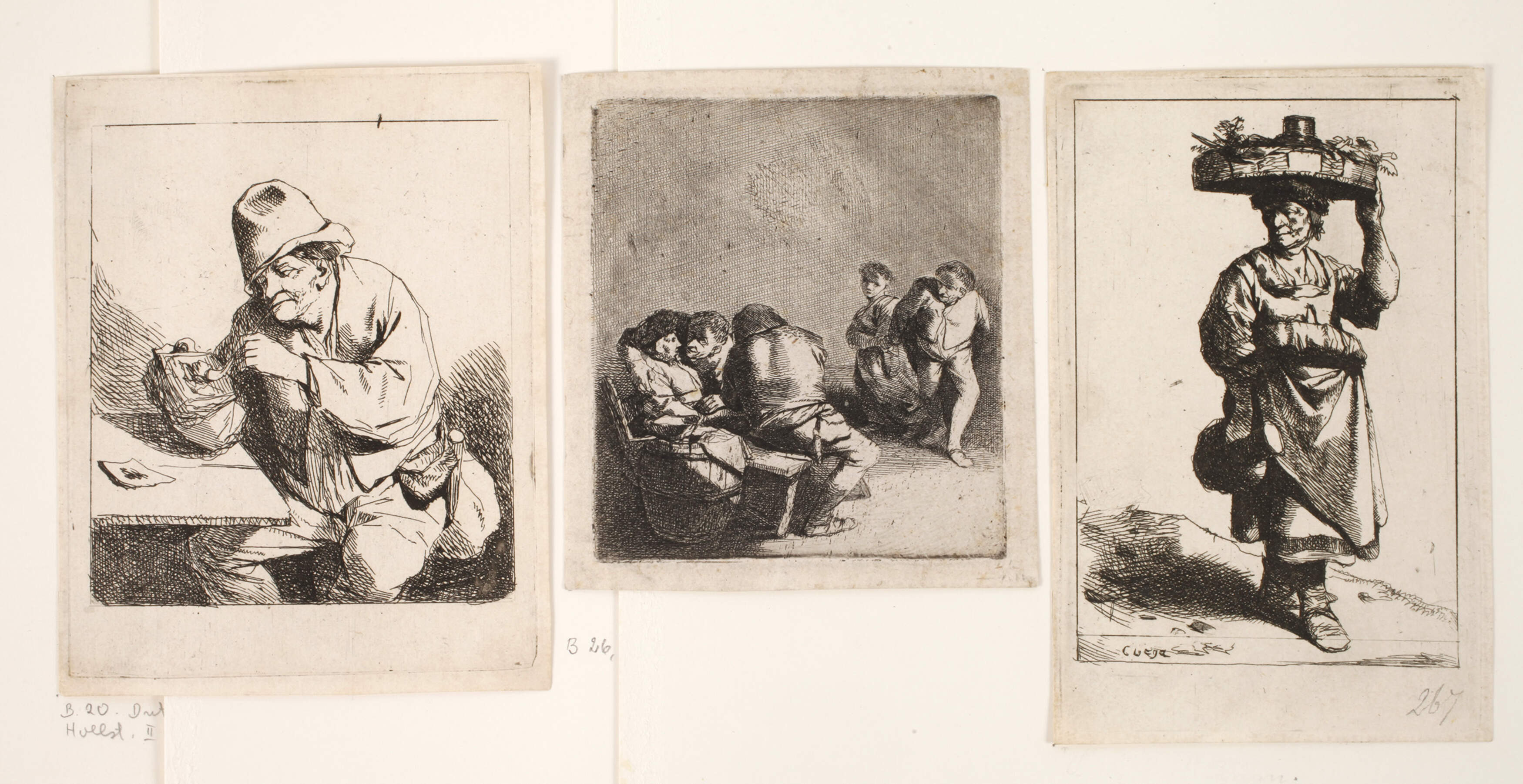 Cornelis Bega, Konvolut Radierungen