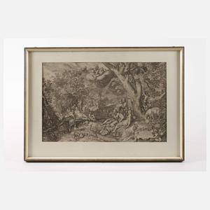 nach Abraham Bloemaert, "Das Goldene Zeitalter"