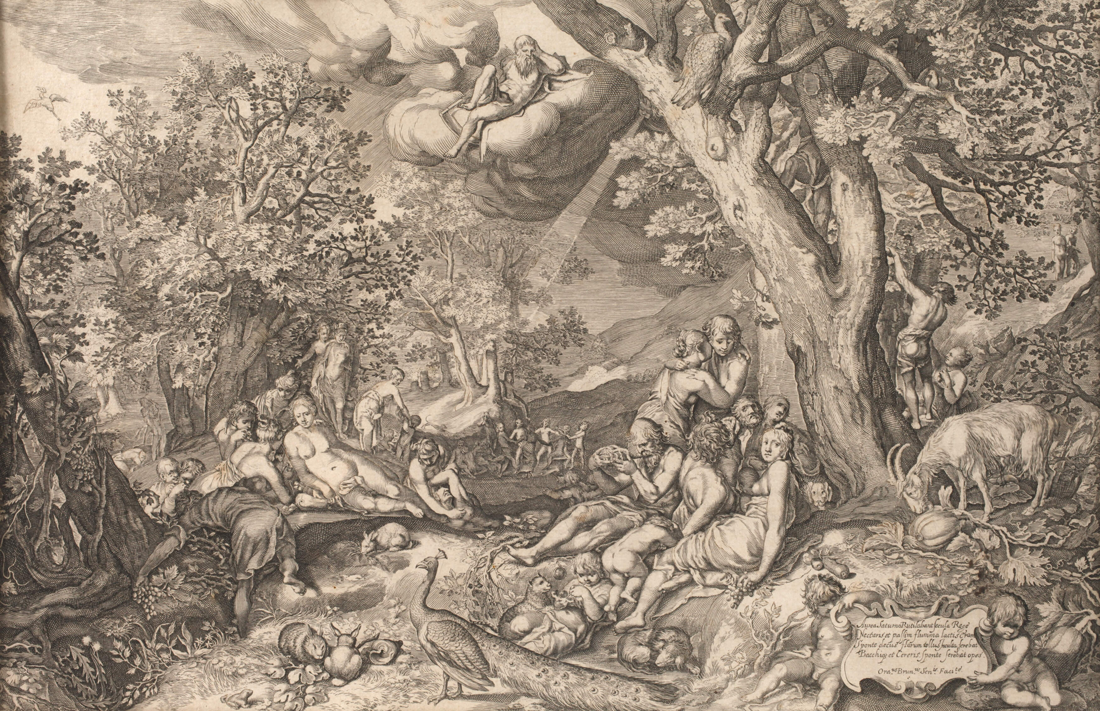 nach Abraham Bloemaert, "Das Goldene Zeitalter"