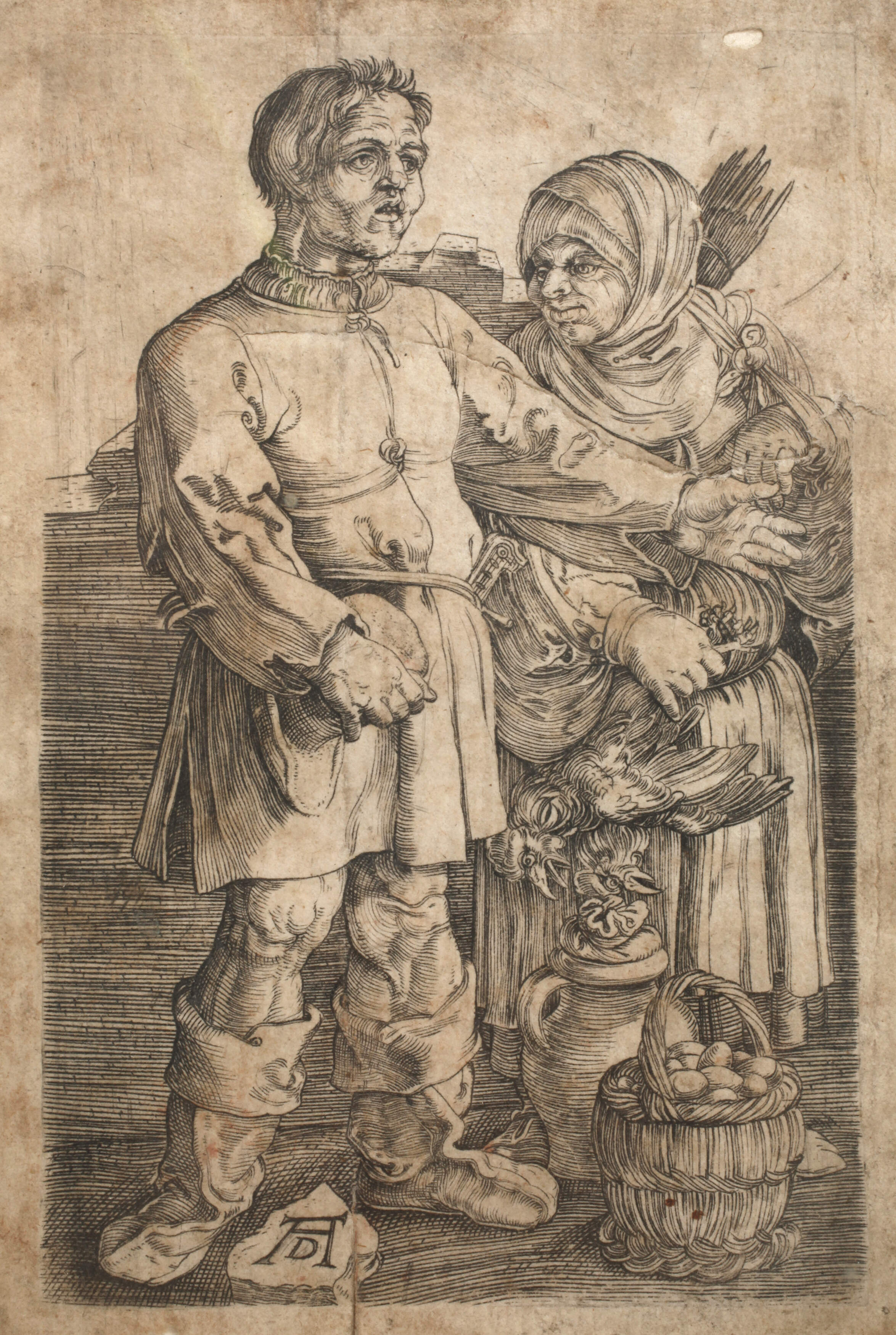 nach Albrecht Dürer, Der Marktbauer und sein Weib