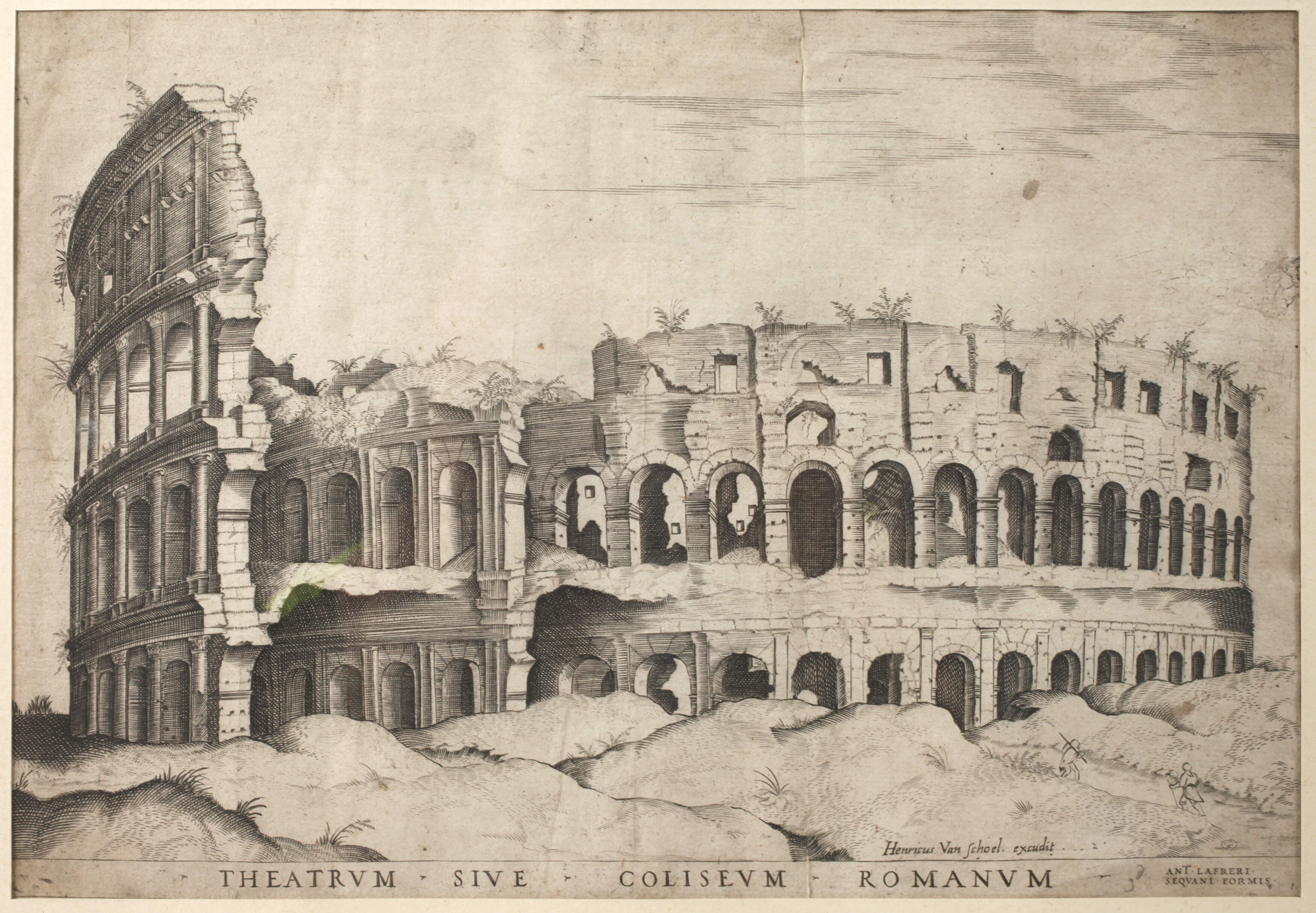 Andonio Lafréry, Das Kolosseum in Rom