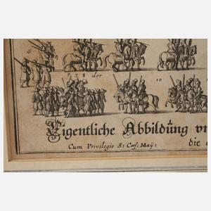 Kaspar Merian, "Ritterliches Köpferennen"