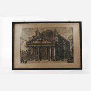 Francesco Piranesi, "Veduta del Pantheon d´Agrippa"