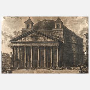 Francesco Piranesi, "Veduta del Pantheon d´Agrippa"