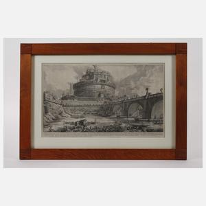 Giovanni Battista Piranesi, Die Engelsburg in Rom