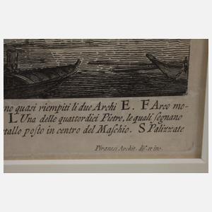 Giovanni Battista Piranesi, Die Engelsburg in Rom