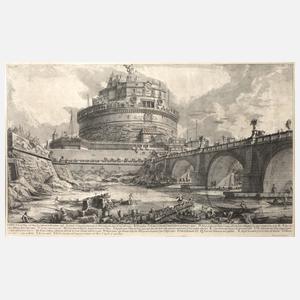 Giovanni Battista Piranesi, Die Engelsburg in Rom