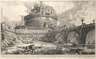 Giovanni Battista Piranesi, Die Engelsburg in Rom