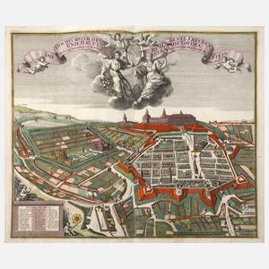 Matthäus Seutter, Schloss Friedenstein und Gotha