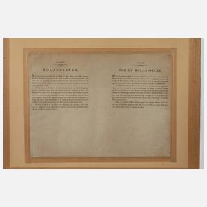 Johann Ziegler, Schloss Rolandseck und Nonnenwerth