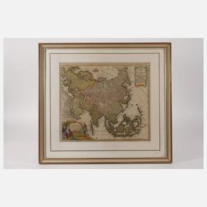Johann Baptist Homann, Karte Asien
