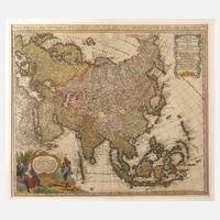 Johann Baptist Homann, Karte Asien111