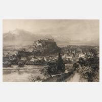Theodor Alphons, Blick auf Salzburg111