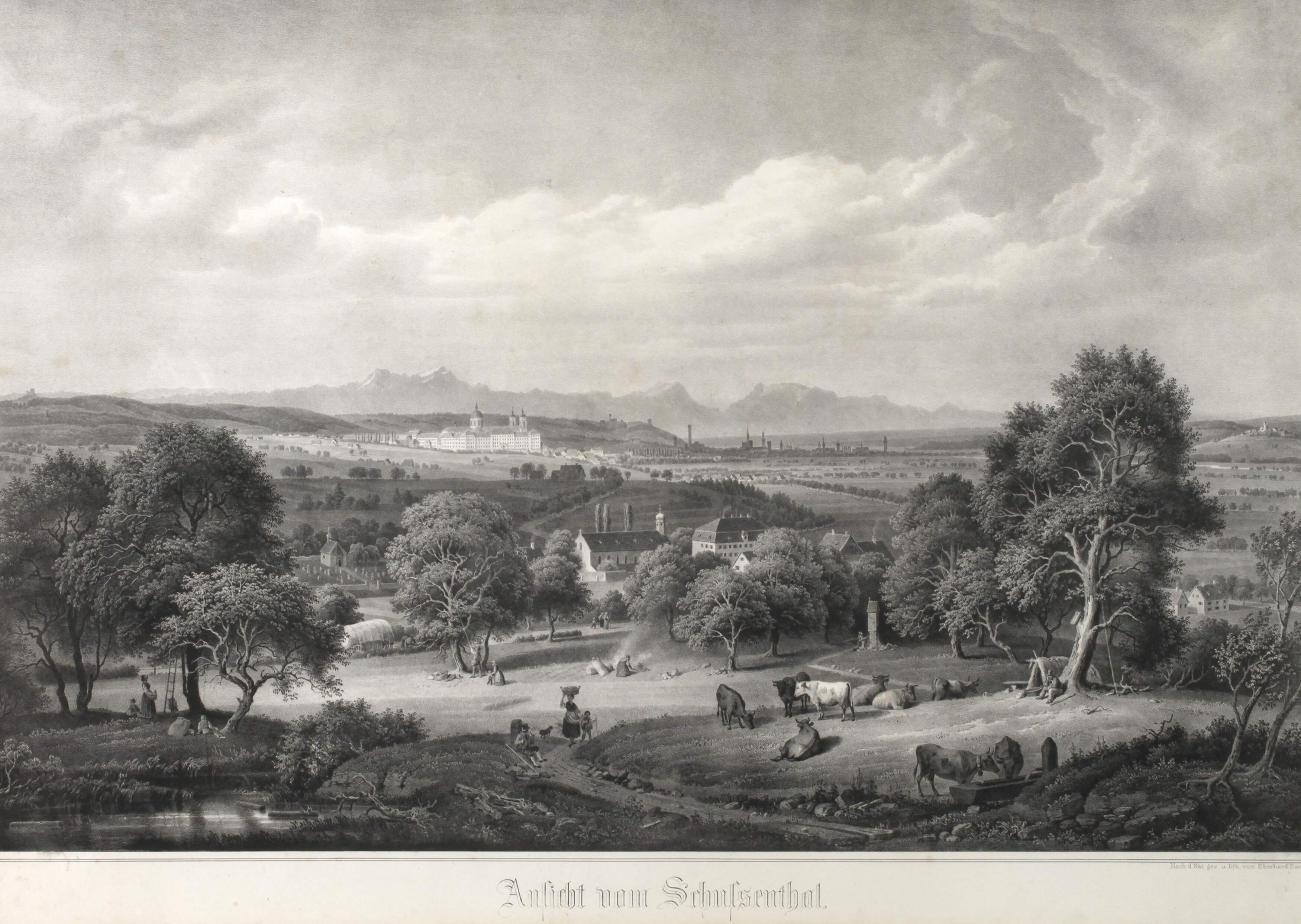 Eberhard Emminger, "Ansicht von Schussenthal"