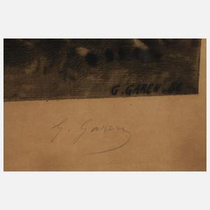 George Garen nach Jean Corot, Holzsammler