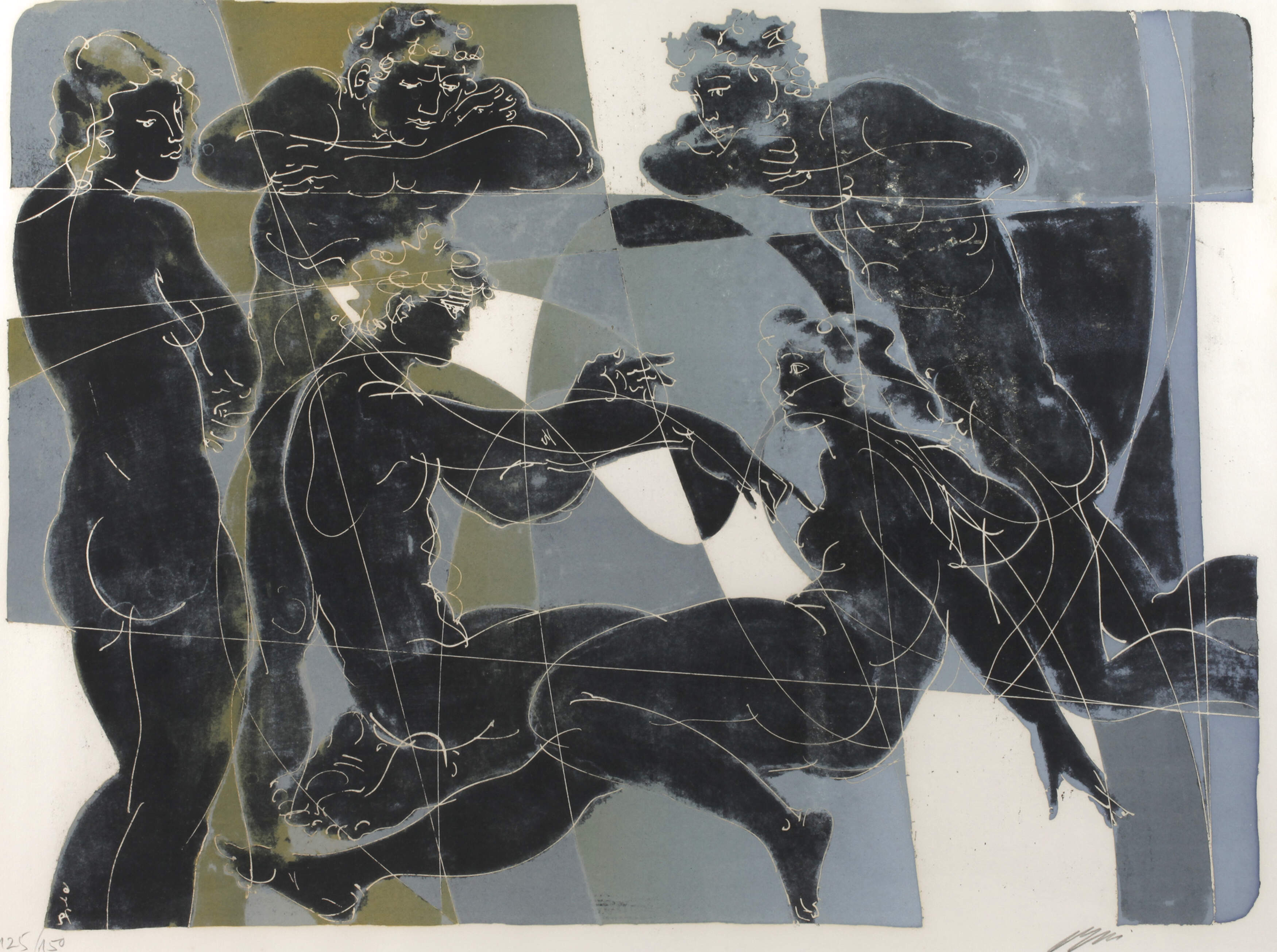 Hans Erni, "Lehrstunde"