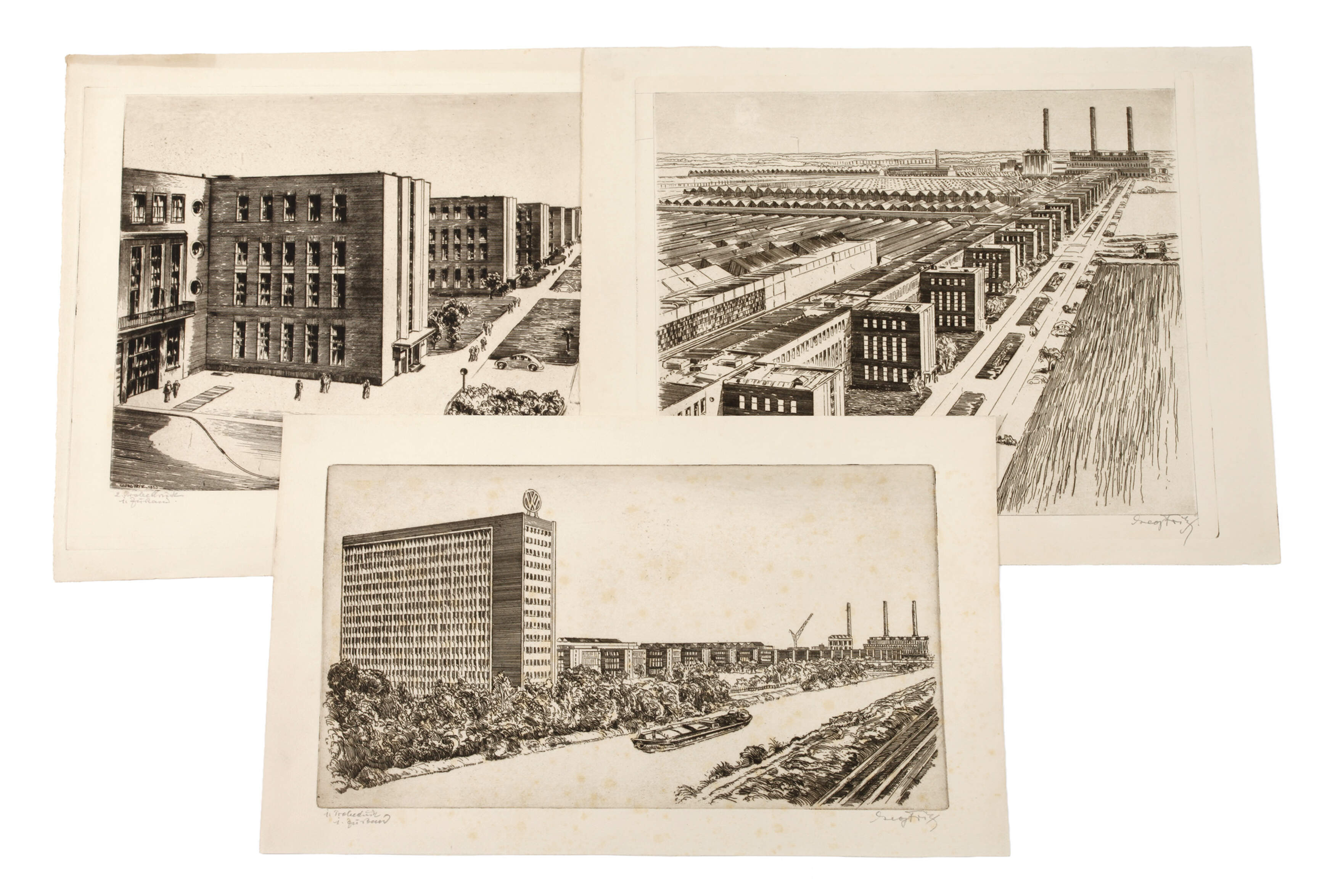 Georg Fritz, Konvolut Industriearchitektur/VW