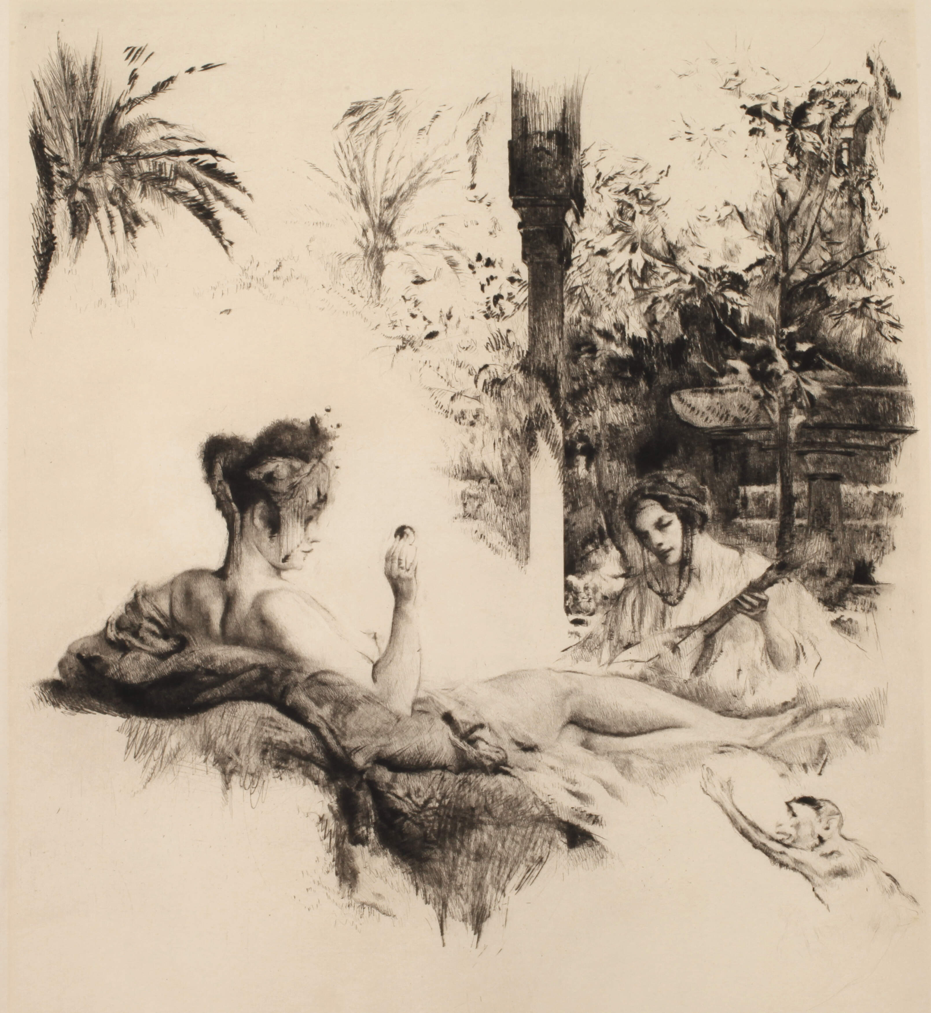 Paul Herrmann, Orientalische Szene