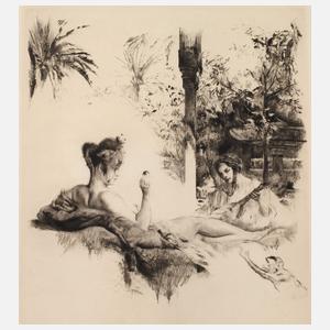 Paul Herrmann, Orientalische Szene