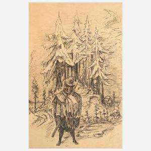 Alfred Kubin, Der wilde Mann