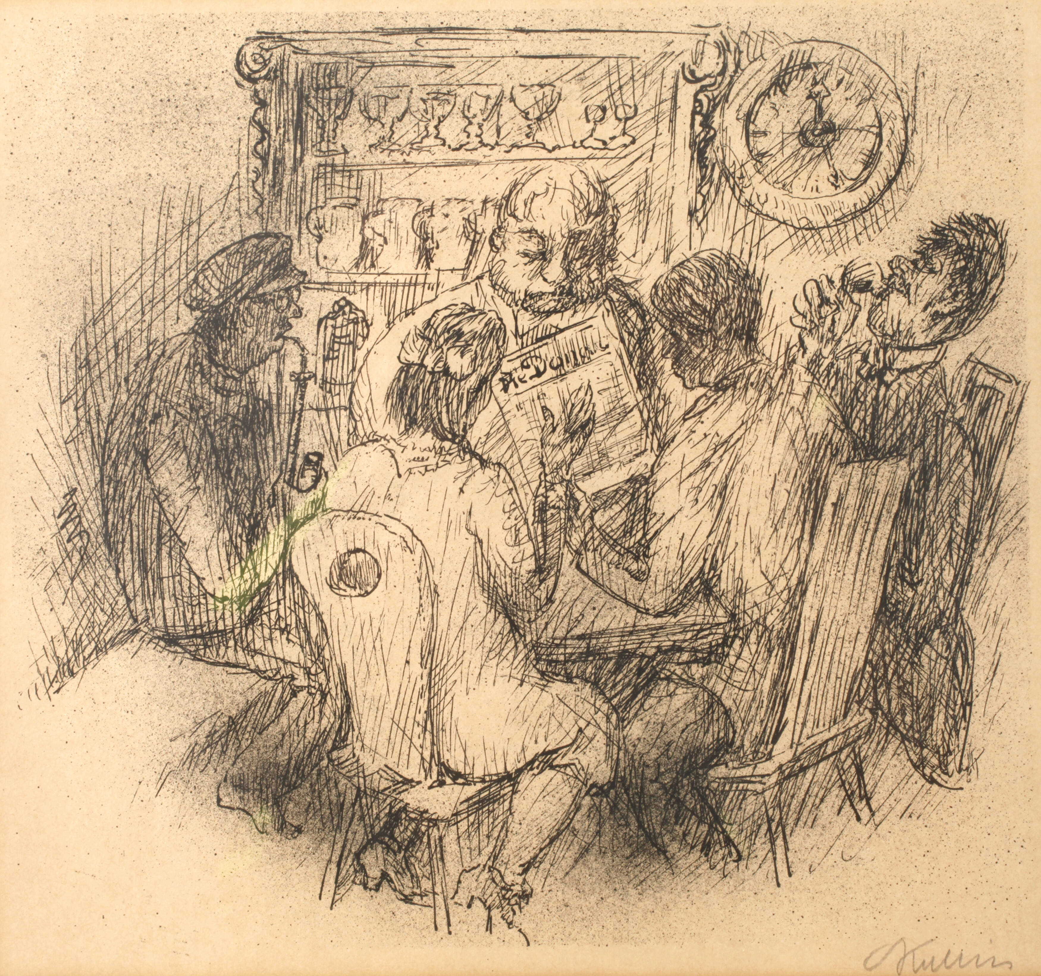 Alfred Kubin, Kneipenszene