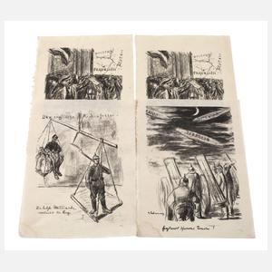 Max Liebermann, Konvolut Lithographien