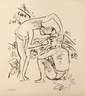 Hermann Max Pechstein, "Südsee-Frisieren"