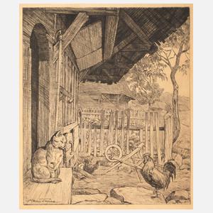 Hans Thoma, "Schwarzwaldhof"