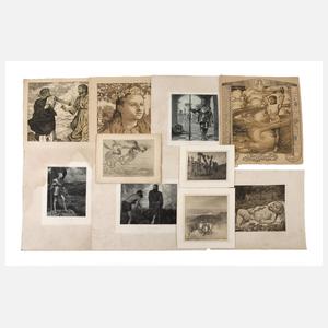 Hans Thoma, Konvolut Graphiken