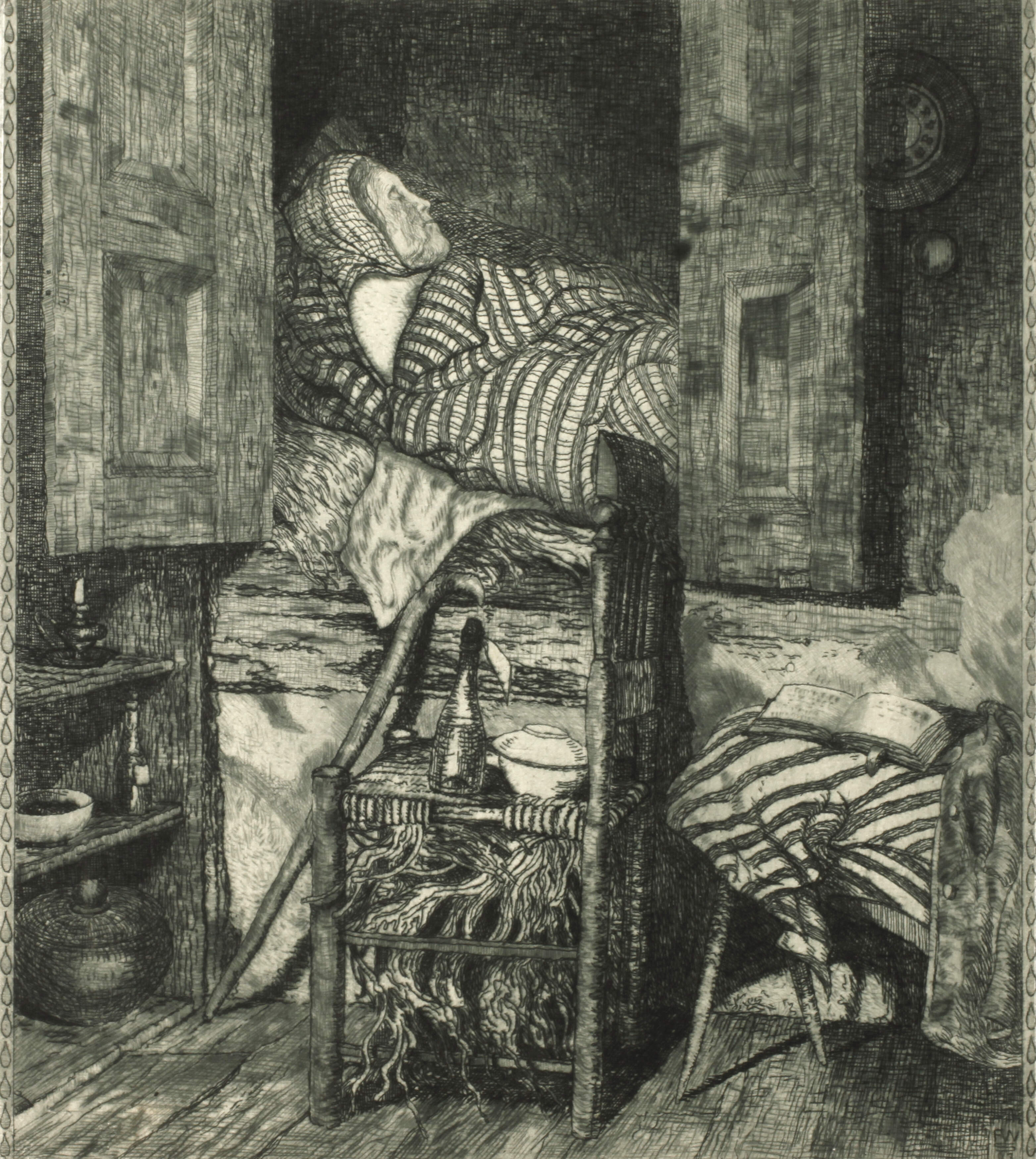 Frido Witte, "Die Alte – Der Tod"