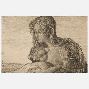 Wilhelm Woernle, "Engel des Lebens" nach Segantini
