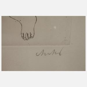 Horst Antes, Paar Graphiken