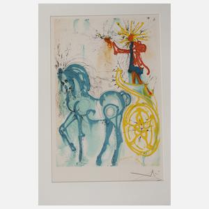 Salvador Dali, aus "Les Chevaux de Dali"