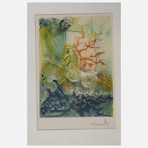 Salvador Dali, aus "Les Chevaux de Dali"