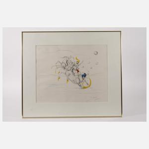 Salvador Dali, "Le Cheval de Labeur"