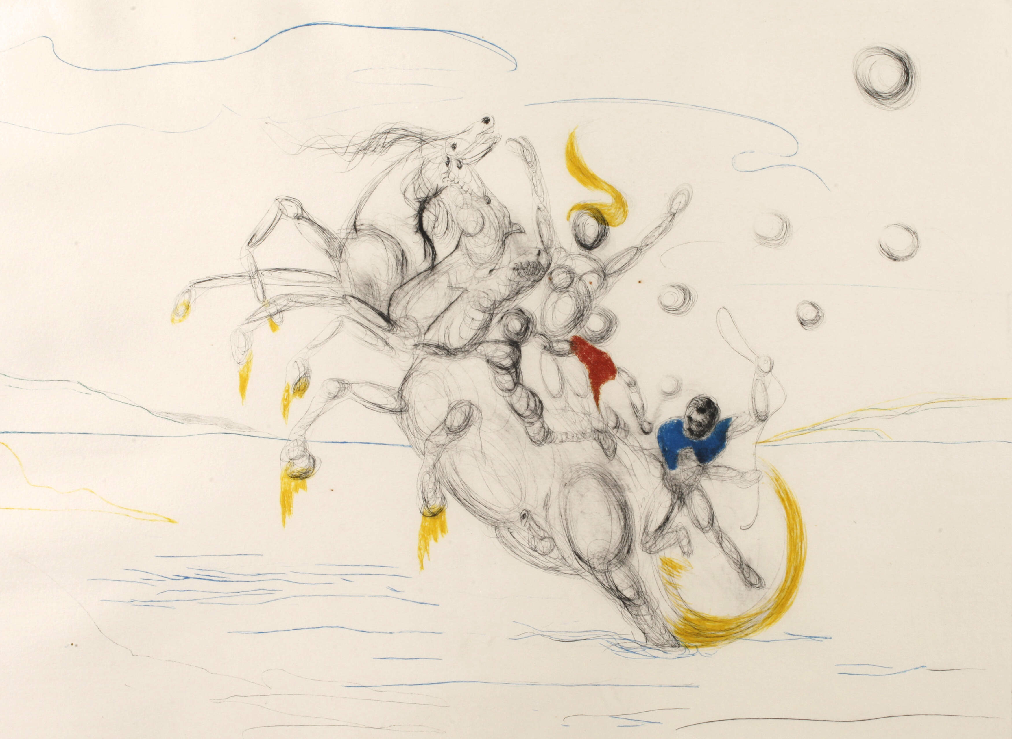 Salvador Dali, "Le Cheval de Labeur"