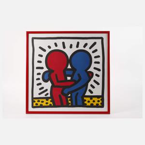 nach Keith Haring, Paar Graphiken
