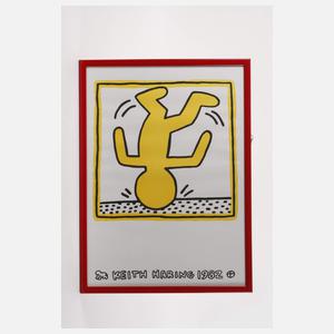nach Keith Haring, Paar Graphiken