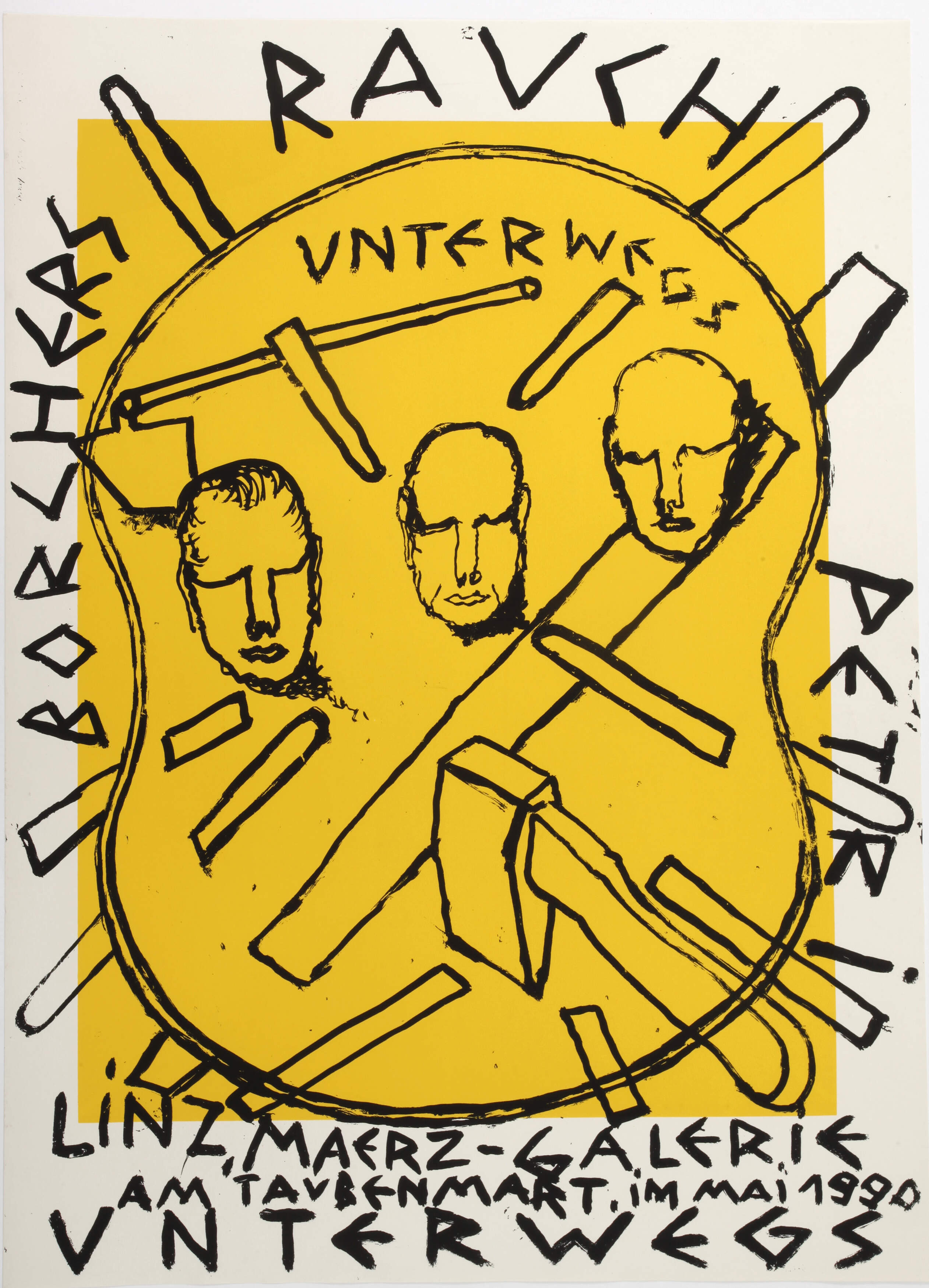 Borchers, Rauch, Petri, originalgrafisches Plakat